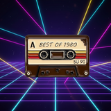 Best of the 80's Cassette Enamel Pin Humor Meme Lapel Pin Jacket Backpack