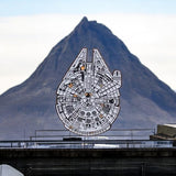 Millennium Falcon Enamel Pin – Starship Sci-Fi Spacecraft Badge Brooch Backpack