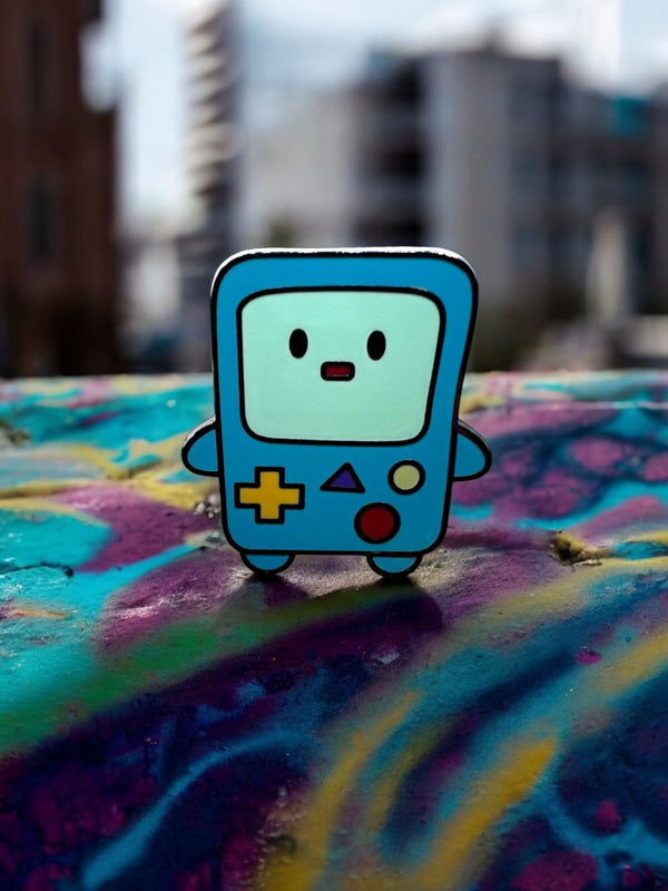BMO Adventure Time Enamel Pin – Cute Cartoon Lapel Badge for Fans & Collectors
