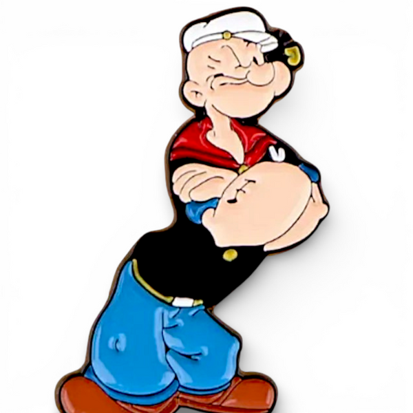 Popeye Enamel Pin – Vintage Cartoon Collectible Accessory