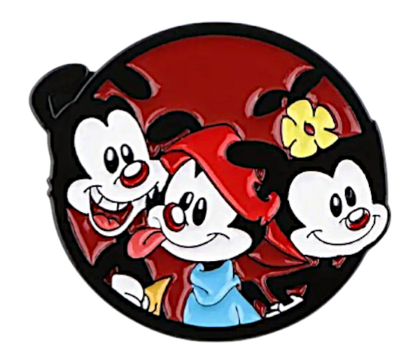 Animaniacs Yakko Wakko Dot Enamel Pin | Cartoon Lapel Badge | Collector Gift