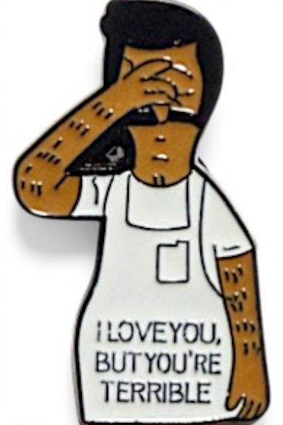 Bob's Burgers Enamel Pin Multi Color Humor Lapel Pin for Jacket Backpack