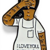 Bob's Burgers Enamel Pin Multi Color Humor Lapel Pin for Jacket Backpack