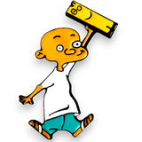 Ed and Plank Enamel Pin – Ed Edd n Eddy 90s Cartoon Retro Collectible Badge