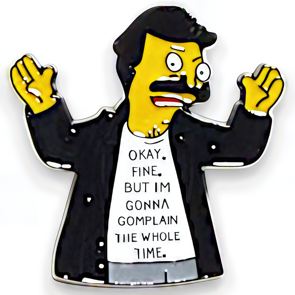 Bob Comedy Enamel Pin – Funny Meme Cartoon Accessory for Collectors