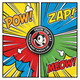 Felix the Cat Pin – Retro Cartoon Classic Round Collectible Badge