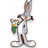Bugs Bunny Enamel Pin – Classic Looney Tunes Cartoon Lapel Badge Collectible