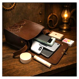 Steampunk Gear Crossbody Bag for Women – Vintage Satchel for Cosplay & Daily Use