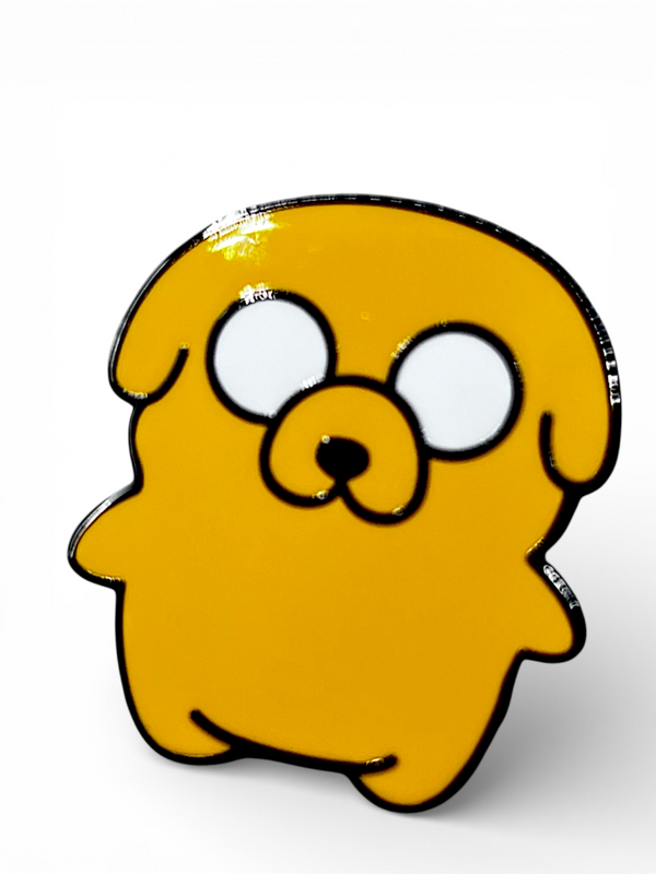 Jake Adventure Time Enamel Pin – Cute Cartoon Lapel Pin for Backpacks & Jackets
