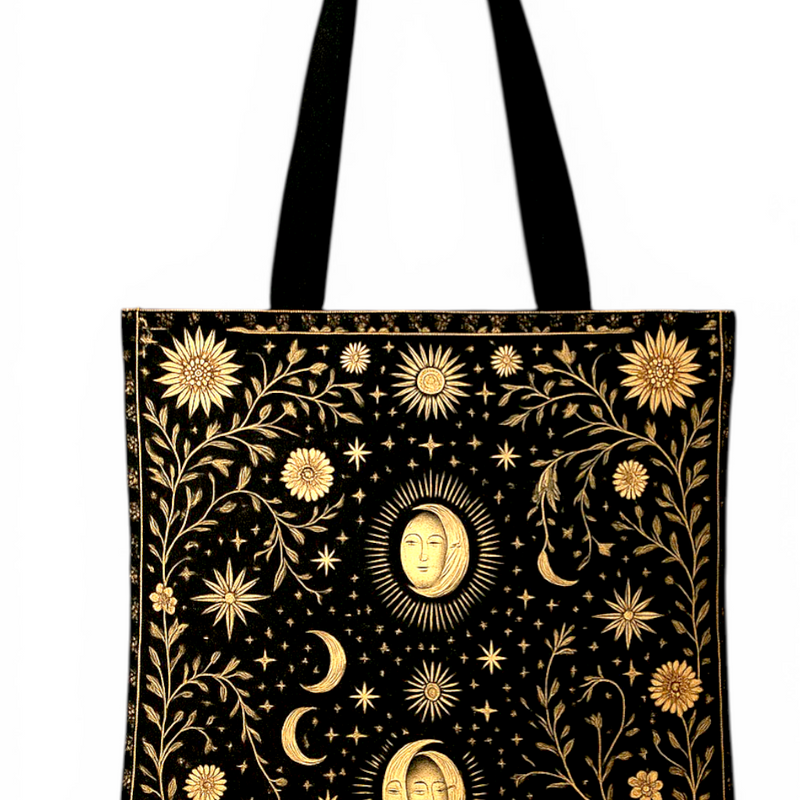 Large Canvas Tote Bag 13x15 Eco Reusable Shopper Grocery Book Bag with Long Stra