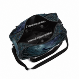 Gothic Raven Duffel Bag Crow Castle Dark Fantasy Travel Gym Overnight